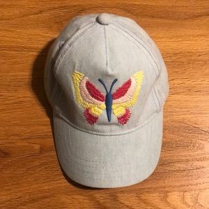 Gymboree Baseball Cap Denim Butterfly